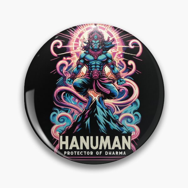 Item preview, Yoga merch with psychedelic  hindu Indian lord  Hanuman version 70 Speacial design 55 designed and sold by mndesignworx.