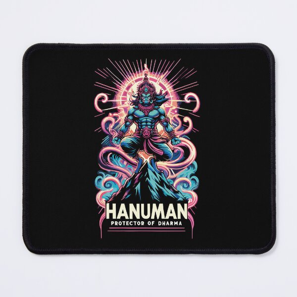 Item preview, Yoga merch with psychedelic  hindu Indian lord  Hanuman version 70 Speacial design 55 designed and sold by mndesignworx.