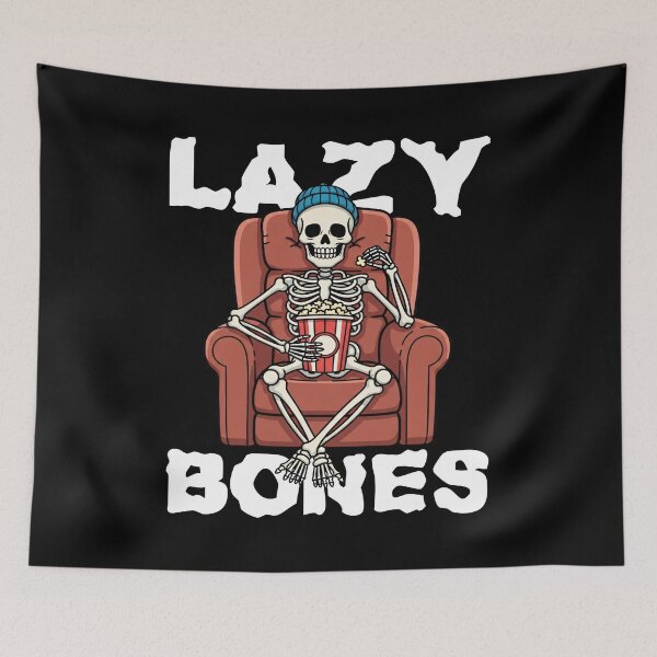 Item preview, LAZY BONES - SKELETON HALLOWEEN designed and sold by KEF Custom.