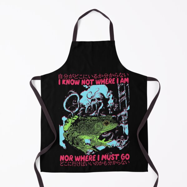 Item preview, I Know Not Where I Am Frog designed and sold by VintageMedatsu.