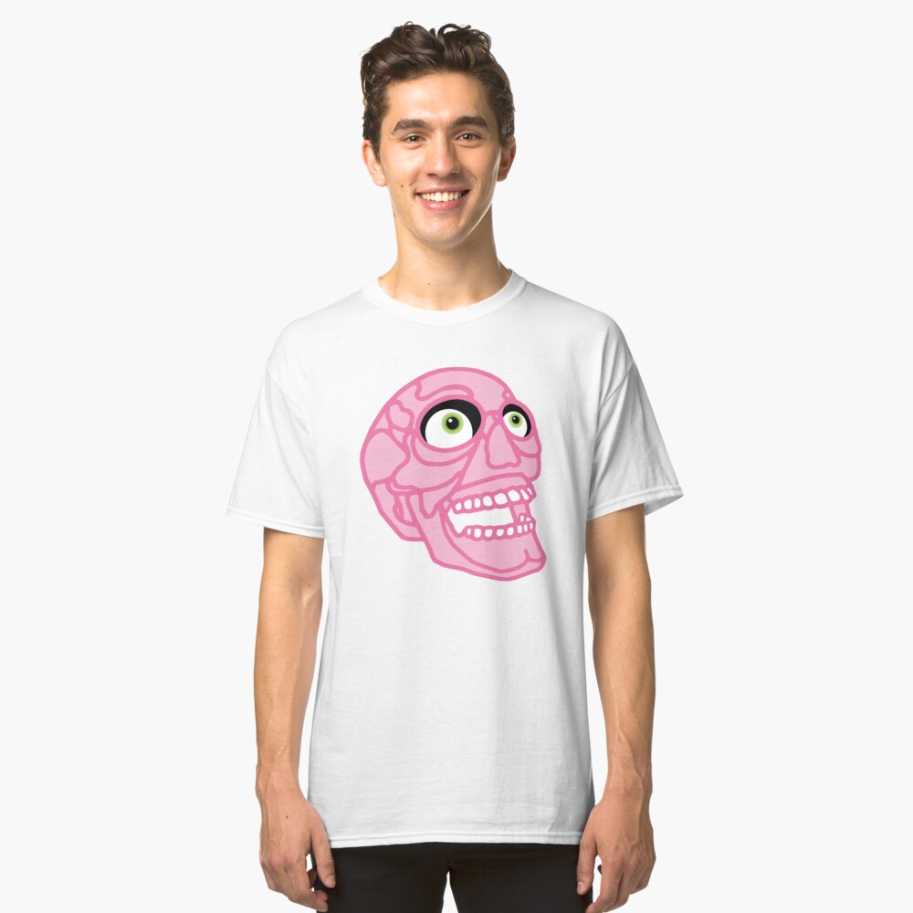 Skull (pink) Classic T-Shirt