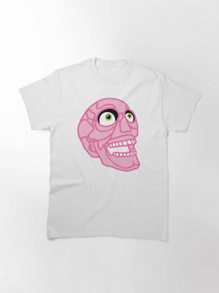 Alternate view of Skull (pink) Classic T-Shirt