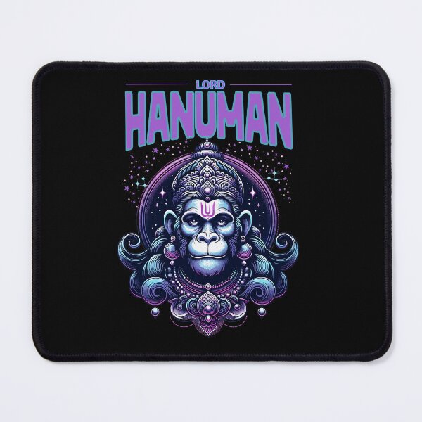 Item preview, Yoga merch with psychedelic hindu Indian lord Hanuman version 73 Speacial design 55 designed and sold by mndesignworx.