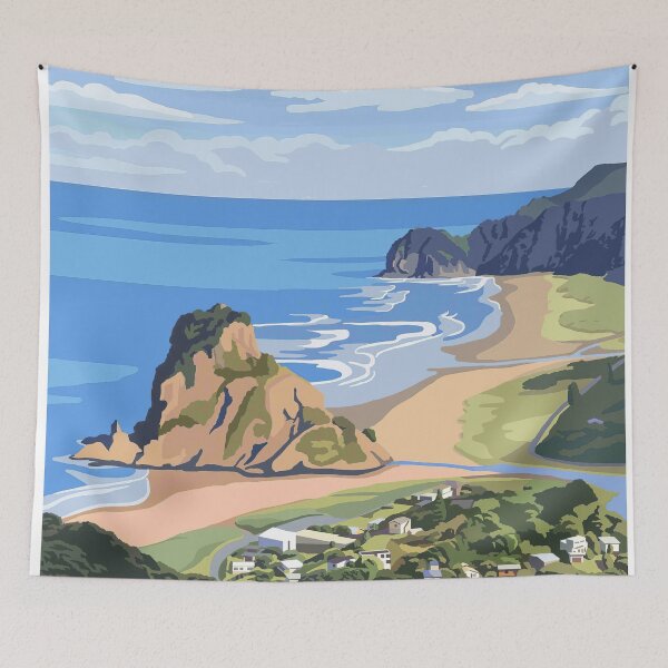 Item preview, Coastal Cliff Haven designed and sold by Roundspace3789.