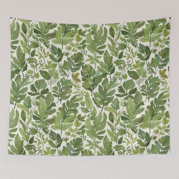 Item preview, Seamless Pattern of Green Leaves designed and sold by CoolPixels.