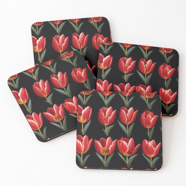 Item preview, Tulips in bloom with refined simplicity. designed and sold by MissYouONLY.