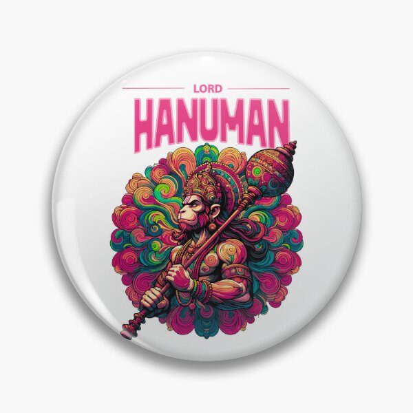 Item preview,  Yoga merch with psychedelic  hindu Indian lord  Hanuman version 77a Speacial design 55 designed and sold by mndesignworx.