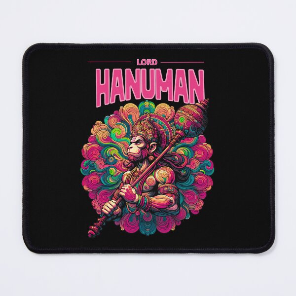 Item preview,  Yoga merch with psychedelic  hindu Indian lord  Hanuman version 77a Speacial design 55 designed and sold by mndesignworx.