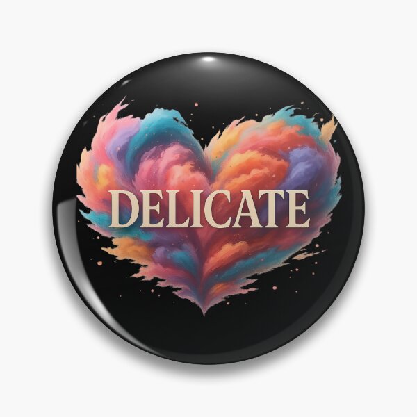 Item preview, Delicate Heart – Colorful Artistic Design designed and sold by Kindloom.