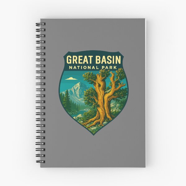 Item preview, Great Basin National Park Retro Desert Mountain Sticker designed and sold by Ismeal Von.