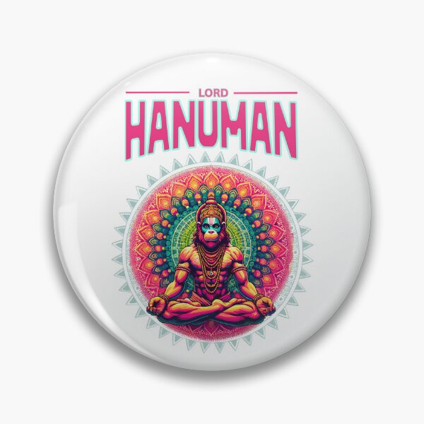 Item preview,  Yoga merch with psychedelic  hindu Indian lord  Hanuman version 79a Speacial design 55 designed and sold by mndesignworx.