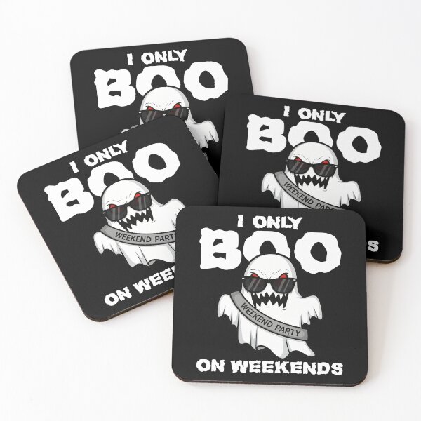 Item preview, I ONLY BOO ON WEEKENDS - GHOST HALLOWEEN designed and sold by KEF Custom.
