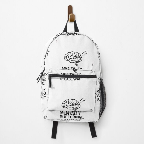 Item preview, Mentally Buffering designed and sold by TheTeeSpark.