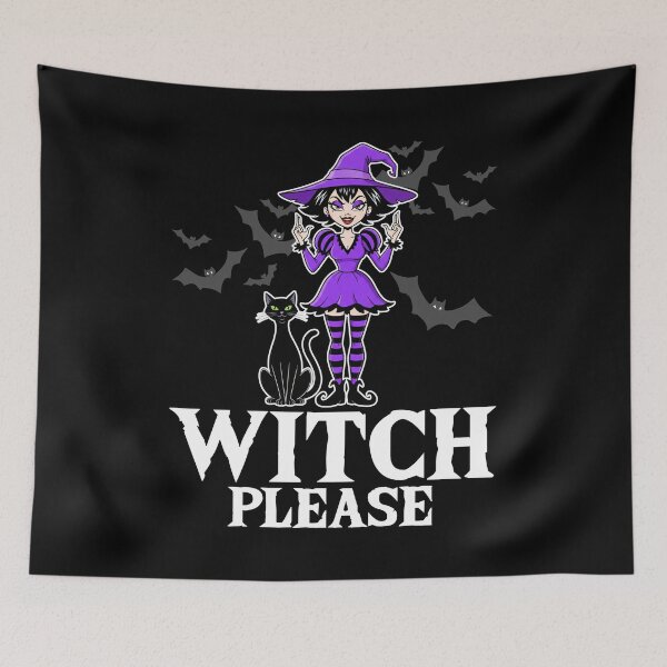 Item preview, WITCH PLEASE - WITCH HALLOWEEN designed and sold by KEF Custom.