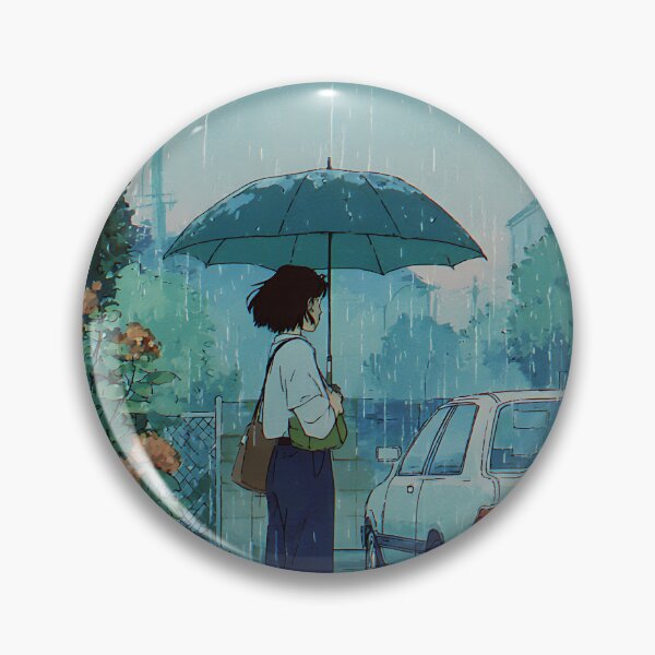 Artikelvorschau, Lofi Rainy City Neon Still entworfen und verkauft von bapupa.