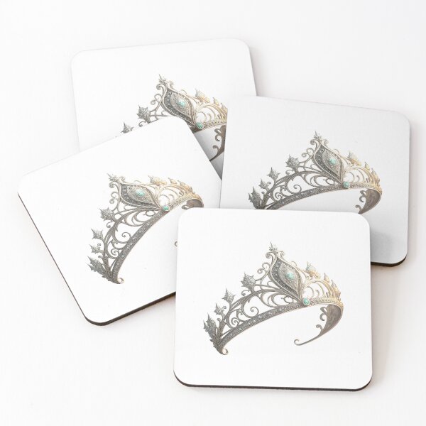 Item preview, A fancy tiara decorated with blue gems designed and sold by Merrylands Artshop.
