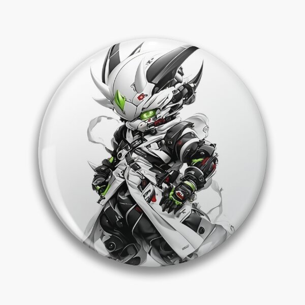 Artikelvorschau, Cyber Oni Mecha – futuristischer Samurai-Roboterkrieger entworfen und verkauft von Dyan4.