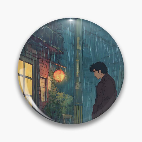 Artikelvorschau, Lofi Rainy City Echo Flow entworfen und verkauft von bapupa.