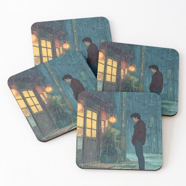 Item preview, Lofi Rainy City Echo Flow designed and sold by bapupa.
