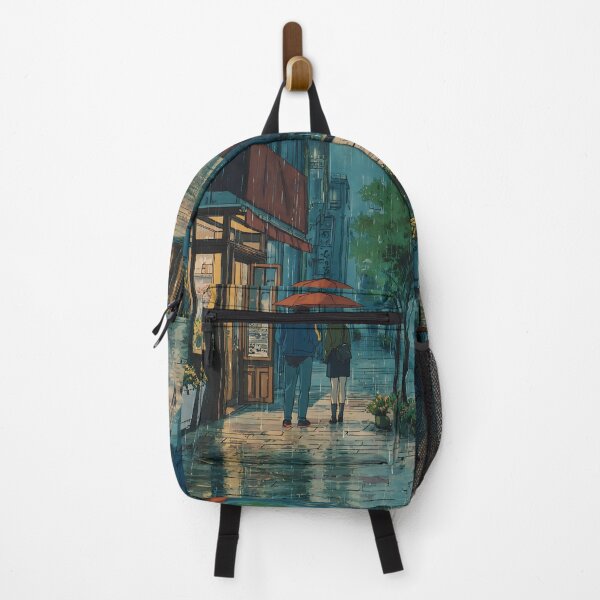 Item preview, Lofi Rainy City Drizzle Calm designed and sold by bapupa.