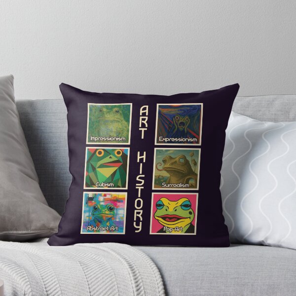 Item preview, Art History Frogs: A Tour Through Famous Styles designed and sold by MehMerchTees.