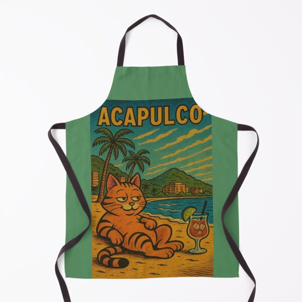 Item preview, Acapulco Cat Chill designed and sold by SammyMorry.