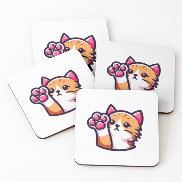 Item preview, Orange Kitty Paws designed and sold by Shs-Kenya.