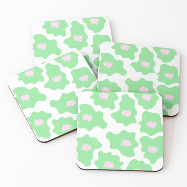Item preview, Happy Mint Flowers – Soft Minimal Floral Illustration in Pastel Green designed and sold by Bojana Studio.