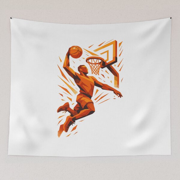 Item preview, Basketball Slam Dunk Throw Dunking Player Gift designed and sold by Pineapple-Tree.