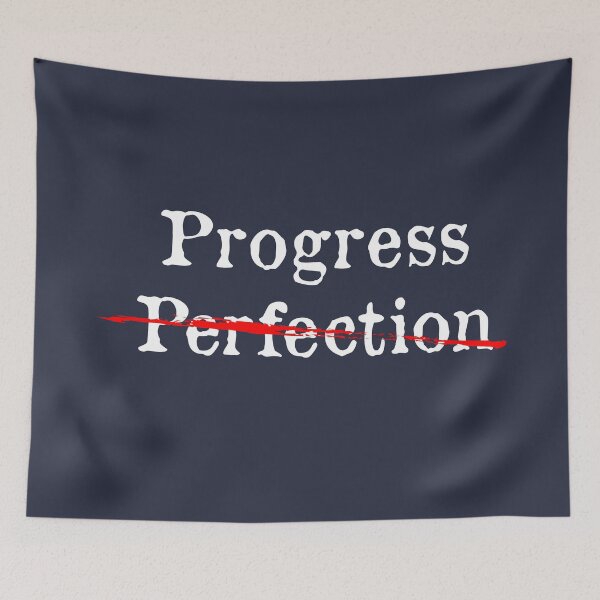 Item preview, Progress Over Perfection designed and sold by Starstacks.