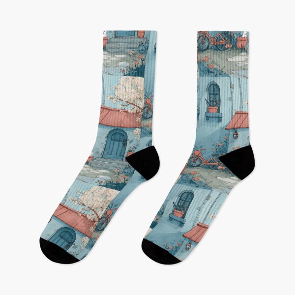 Item preview, Soft Blue Lofi Hushed Flow designed and sold by bapupa.