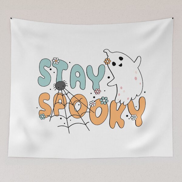 Item preview, Retro Ghost Halloween - Stay Spooky designed and sold by Julza Art.