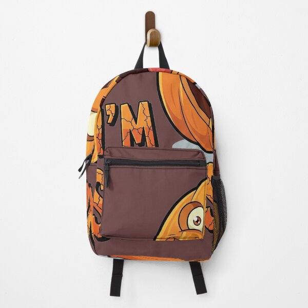 Item preview, Funny Crazy Pumpkin Cartoon Halloween Art designed and sold by WittyNest Studio.