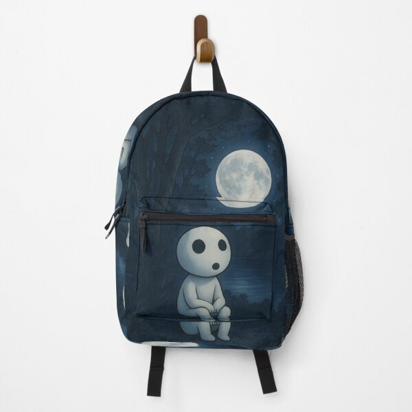 Item preview, Kodama sits in Moonlit Forest designed and sold by ManateeMerchy.