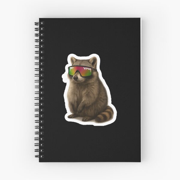 Item preview, Pit Viper Sticker / Decal - Rowdy Racoon  designed and sold by sticker-vault.