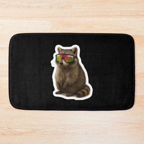 Item preview, Pit Viper Sticker / Decal - Rowdy Racoon  designed and sold by sticker-vault.