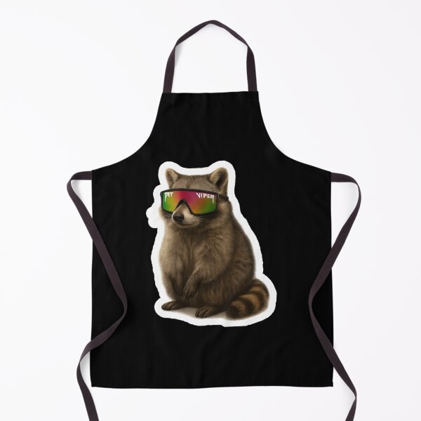 Item preview, Pit Viper Sticker / Decal - Rowdy Racoon  designed and sold by sticker-vault.