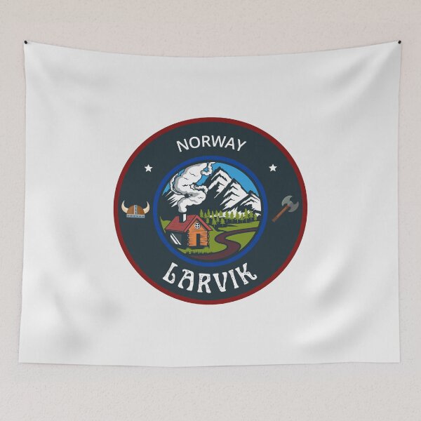Item preview, Larvik Norway Emblem designed and sold by World Designs.