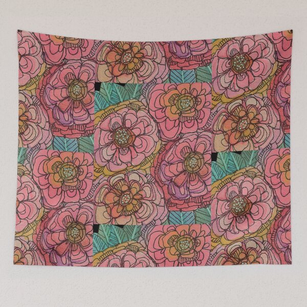 Item preview, Digital Doppleganger fruity blooms designed and sold by bekki smith.