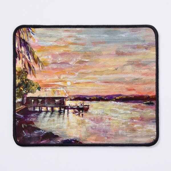 Item preview, Noosa River Sunset designed and sold by Nedra Purnell.