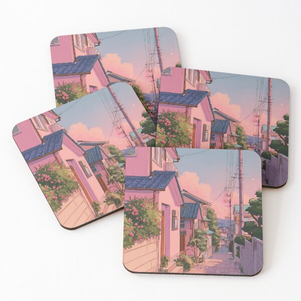 Item preview, Soft Pink Lofi Chill Frame designed and sold by bapupa.