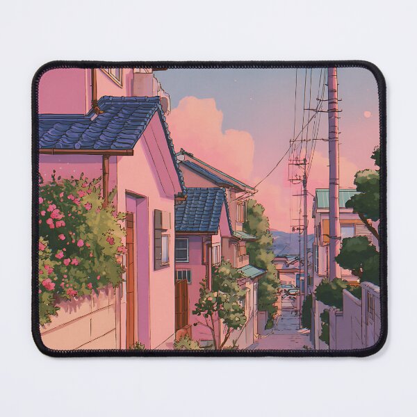 Item preview, Soft Pink Lofi Chill Frame designed and sold by bapupa.