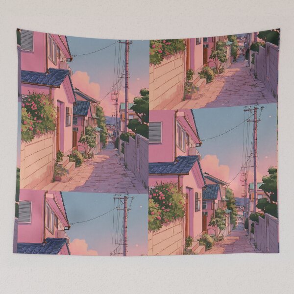 Item preview, Soft Pink Lofi Chill Frame designed and sold by bapupa.