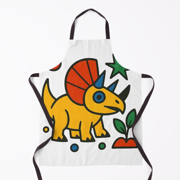 Item preview, A colorful Triceratops in abstract art style designed and sold by FreddyE.