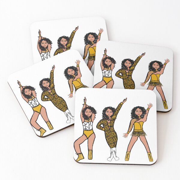 Item preview,   Tri Pose Dancer / Majorette Yellow & Black B designed and sold by TheStyleofU.