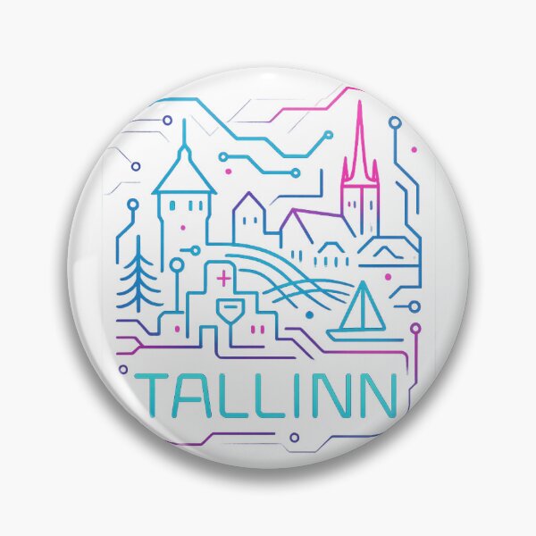 Item preview, Tallinn Estonia Tech Futuristic designed and sold by M4nulas.