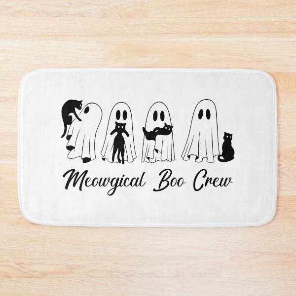 Item preview, Halloween Ghosts and Cats Meowgical Boo Crew designed and sold by Blok45.