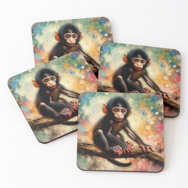 Item preview, Adorable little monkey designed and sold by Artillenium.