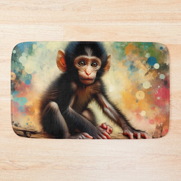 Item preview, Adorable little monkey designed and sold by Artillenium.