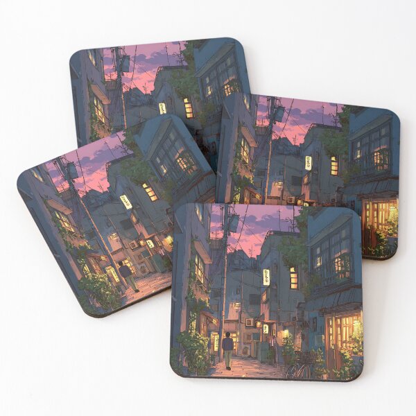 Item preview, Tokyo Lofi Night Calm designed and sold by bapupa.